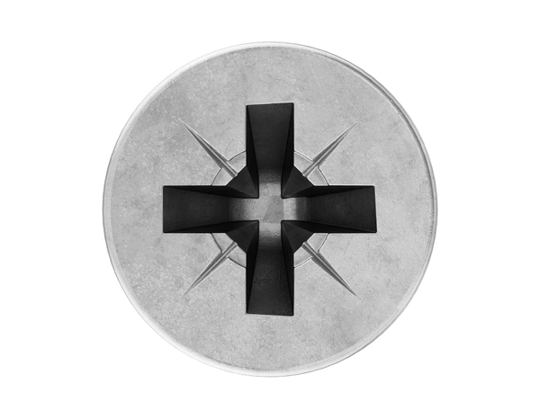 Boite de 200 vis multi-usage tête fraisée Posidriv 4 x 40 mm acier inoydable A2 - Brenner - Brico Dépôt