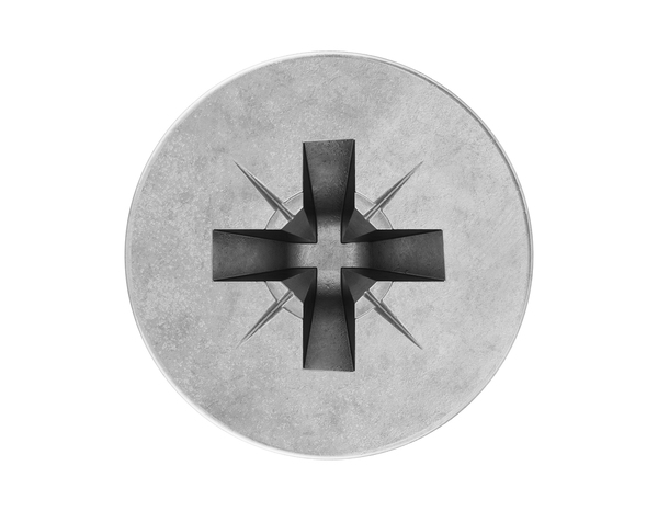 Boite de 2 kg de vis multi-usage tête fraisée Posidriv 4.5 x 30 mm - Brenner - Brico Dépôt