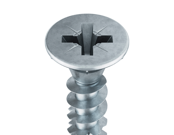 Boite de 2 kg de vis multi-usage tête fraisée, Posidriv 3.5 x 20 mm - Brenner - Brico Dépôt