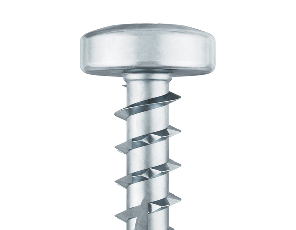 Boite de 2 kg de vis multi-usage tête plate, Posidriv 5 x 40 mm - Brenner - Brico Dépôt