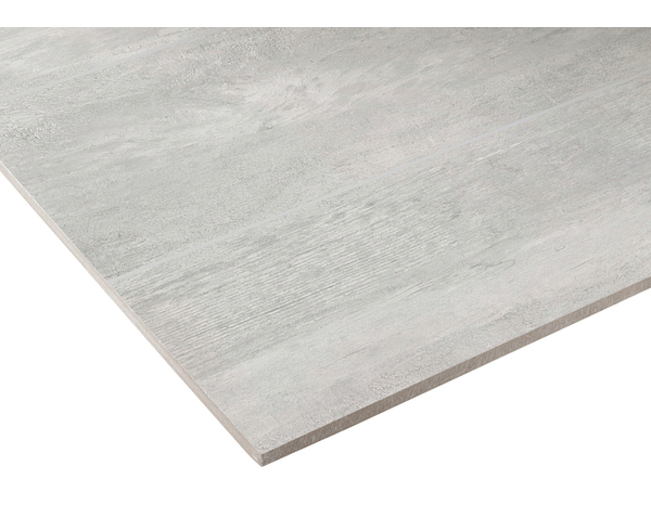 Carrelage de sol intérieur "Vintage Wood" coloris gris blanc -  30,8 x 61,5 cm - Brico Dépôt