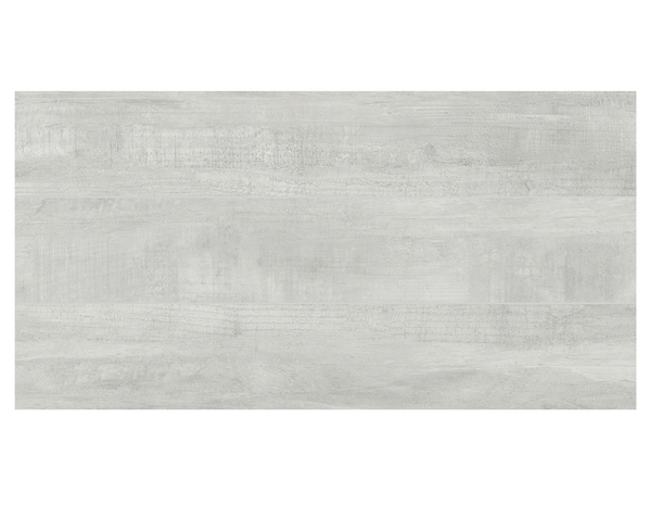 Carrelage de sol intérieur "Vintage Wood" coloris gris blanc -  30,8 x 61,5 cm - Brico Dépôt