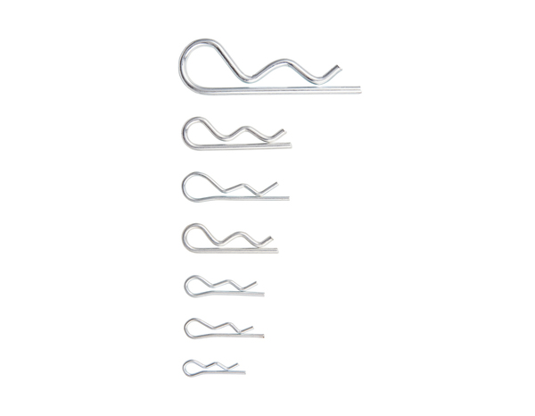 Boite de 150 goupilles beta tailles assorties en acier au carbone - Brenner - Brico Dépôt