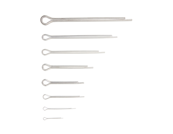 Boite de 500 goupilles fendues assorties - ressort en acier - Brenner - Brico Dépôt