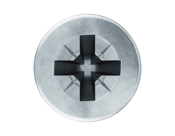 Boite de 2 kg de vis multi-usage tête plate Posidriv 6 mm x 40 mm - Brenner - Brico Dépôt