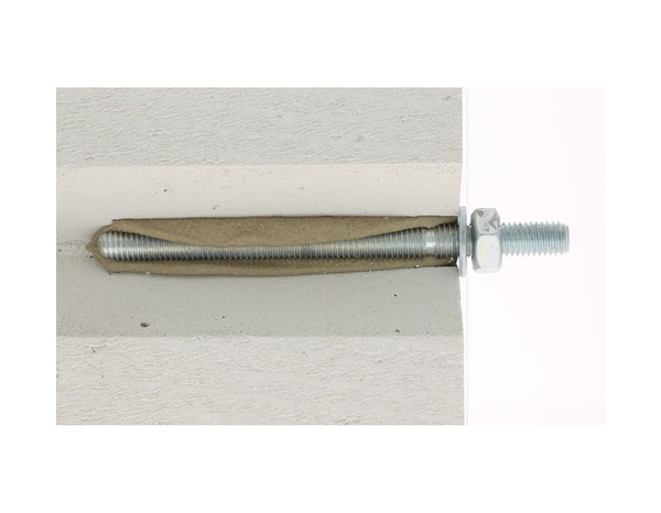 Sachet de 4 tiges filetées avec écrous et rondelles pour scellement chimique 12 x 160 mm - Brico Dépôt