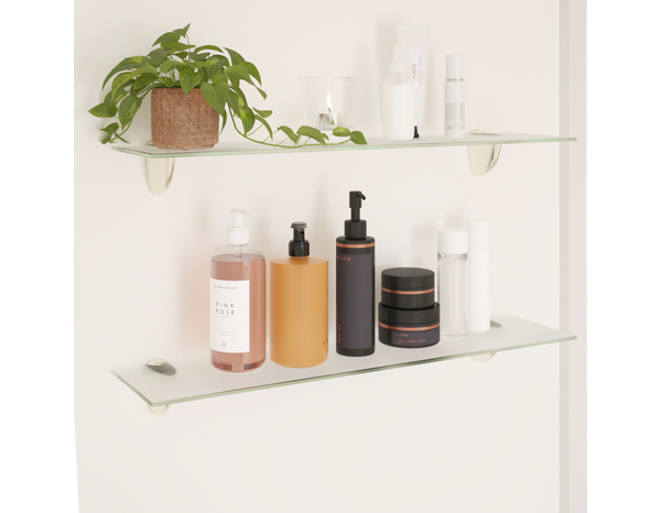 Tablette en verre trempé 60 cm - Cooke and Lewis - Brico Dépôt