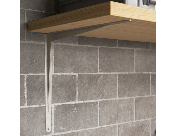 Équerre renforcée galvanisé "Xeria" P. 450 x H. 400 mm - Cooke and Lewis - Brico Dépôt