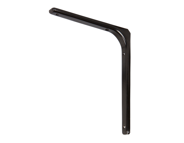 Équerre emboutie noir "Adelie" P. 300 x H. 250 mm - Cooke and Lewis - Brico Dépôt