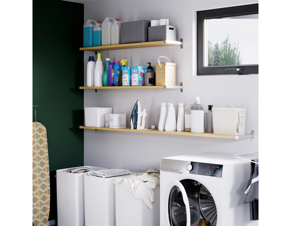 2 supports "Rabella" P. 198 x H. 92,5 mm - Cooke and Lewis - Brico Dépôt