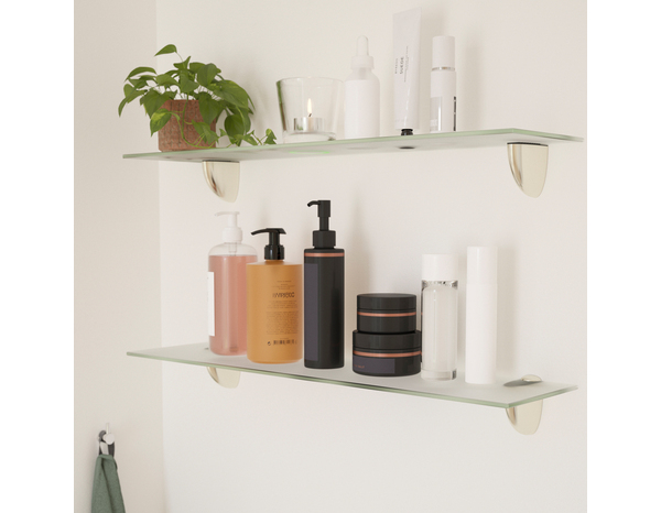 Tablette en verre trempé 60 cm - Cooke and Lewis - Brico Dépôt