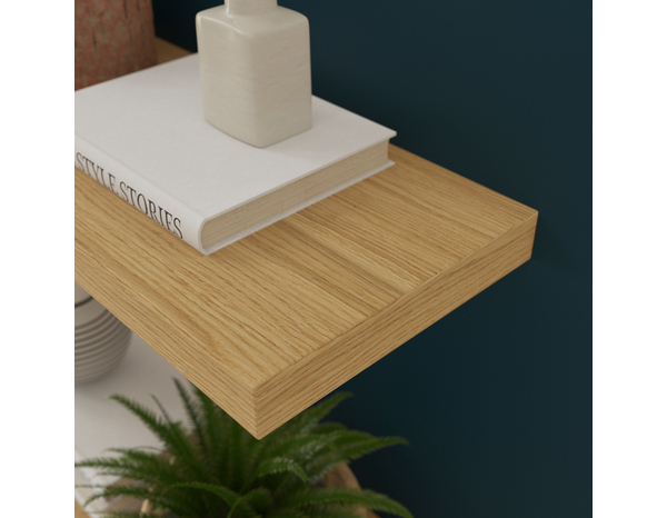 Tablette imitation bois L. 30 cm x P. 23,5 cm - ÉP. 38 mm "Calie" - Cooke and Lewis - Brico Dépôt