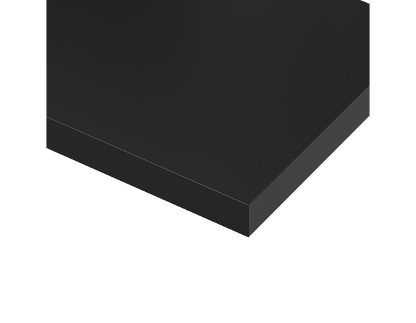 Tablette noire 60 cm x Ep. 18 mm "Rabella" - Cooke and Lewis - Brico Dépôt