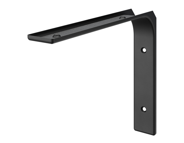 Équerre emboutie noir "Adelie" P. 200 x H. 150 mm - Cooke and Lewis - Brico Dépôt