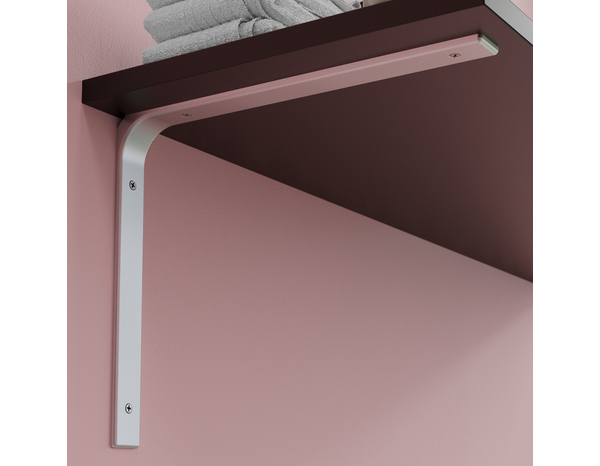 Équerre emboutie aluminium "Adelie" P. 300 x H. 250 mm - Cooke and Lewis - Brico Dépôt