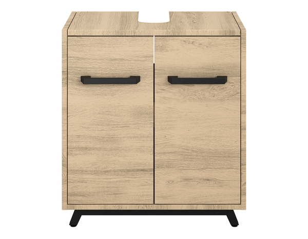 Meuble sous lavabo bois "Ladoga"  L. 60 x H. 65 x P. 36 cm - Cooke and Lewis - Brico Dépôt