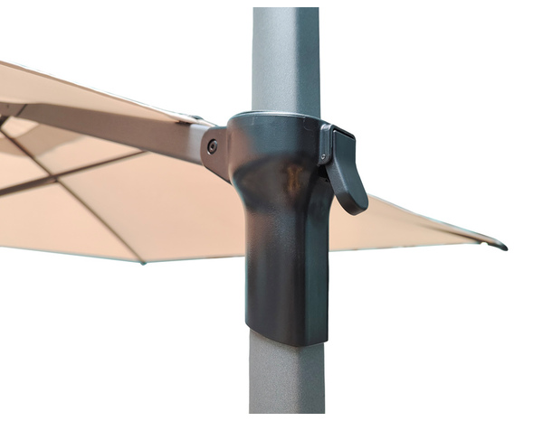 Parasol "Maza" - L. 292 x I. 236 x H. 229 cm - Brico Dépôt