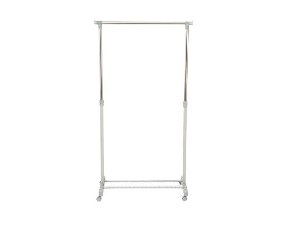 Portant vêtements réglable 83 x 44 H. 91/160 cm. - Brico Dépôt