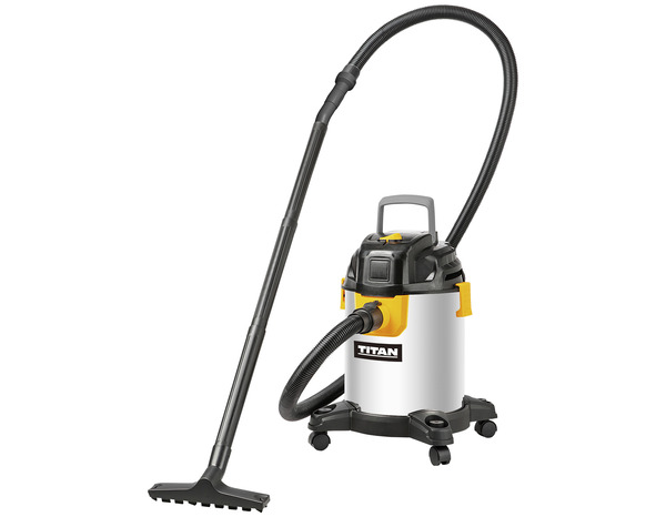 Aspirateur eau et poussière 1400 W - 20 L - Titan - Brico Dépôt