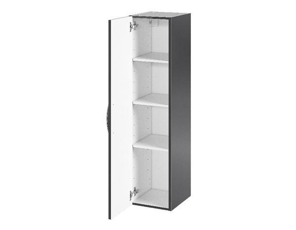 Colonne à suspendre gris "Aruna" H. 112 x L. 27,5 x P. 32 cm - Brico Dépôt