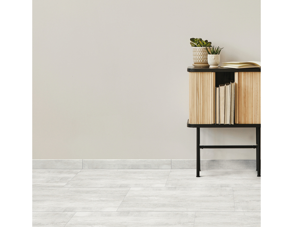 Plinthe "Vintage Wood" coloris gris blanc -  7,5 X 61,5 cm - Brico Dépôt