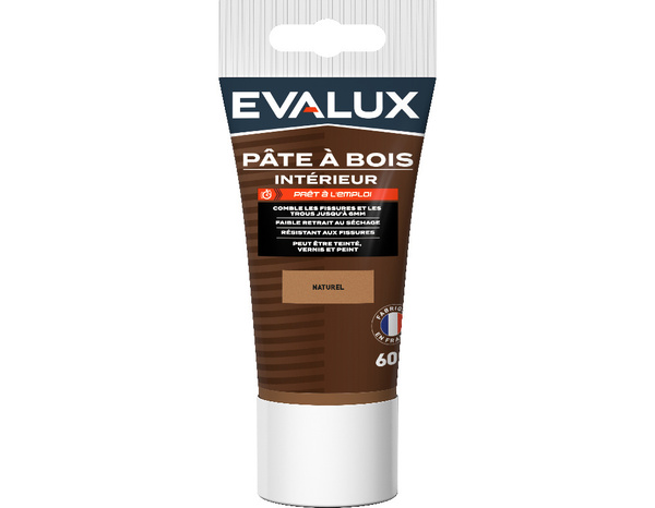 Pâte à bois chêne  60g - Evalux - Brico Dépôt