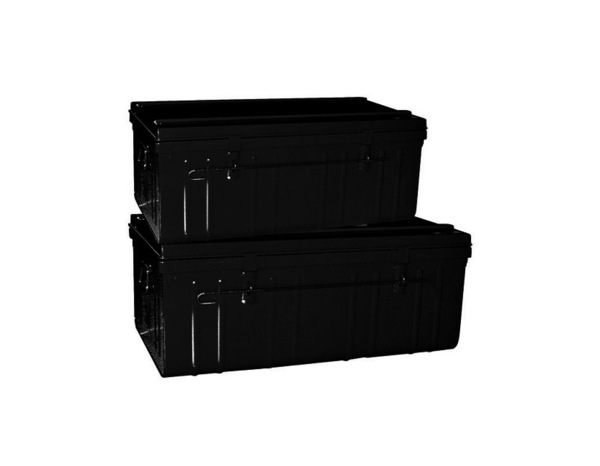 Lot de 2 cantines en métal, cadenassables - Brico Dépôt