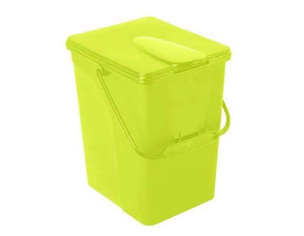 Poubelle de table / seau à compost vert 5L COMPOST