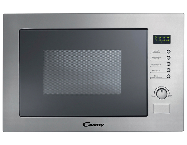 Micro-ondes grill encastrable finition inox 25 L - Candy - Brico Dépôt
