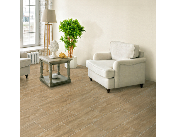 Carrelage de sol intérieur "Pecan" 31 x 62 cm - Brico Dépôt