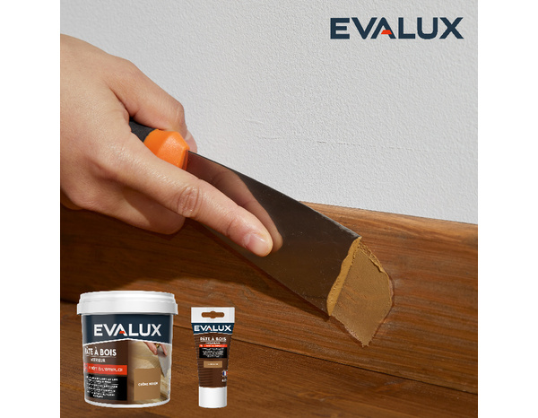 Pâte à bois chêne moyen 60g - Evalux - Brico Dépôt