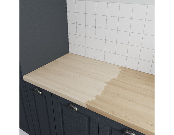 Huile plan de travail incolore 0,5 L mat - Evalux - Brico Dépôt