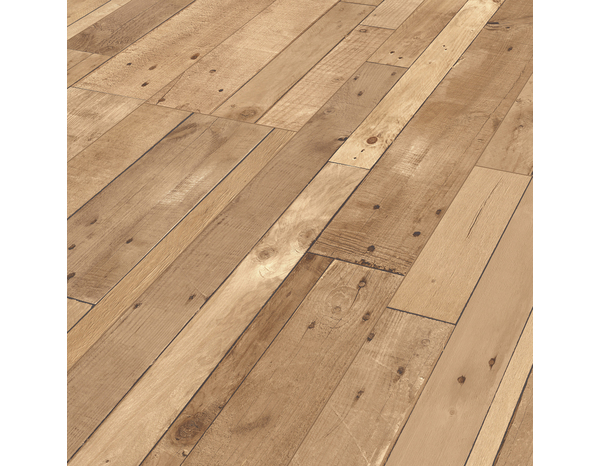 Sol stratifié à clipser aspect mat  chêne "Davoli" compatible pièces humides - L. 128,5 x l. 28 cm x Ép. 8 mm - Cooke and Lewis - Brico Dépôt