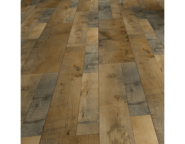 Sol stratifié à clipser aspect mat chêne  "Badolato" L. 138,3 x l. 19,3 cm x Ép. 8 mm - Cooke and Lewis - Brico Dépôt