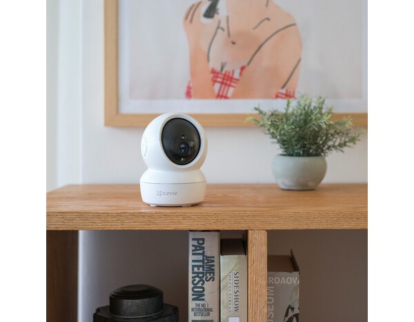 Caméra intérieure motorisée H6C pro 360° 2K+ - Ezviz - Brico Dépôt