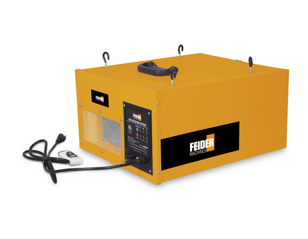 Purificateur d'air d'atelier 125 W - : 51 x 26 x 43 cm. 13,7 kg - Builder - Brico Dépôt