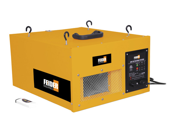 Purificateur d'air d'atelier 125 W - : 51 x 26 x 43 cm. 13,7 kg - Builder - Brico Dépôt