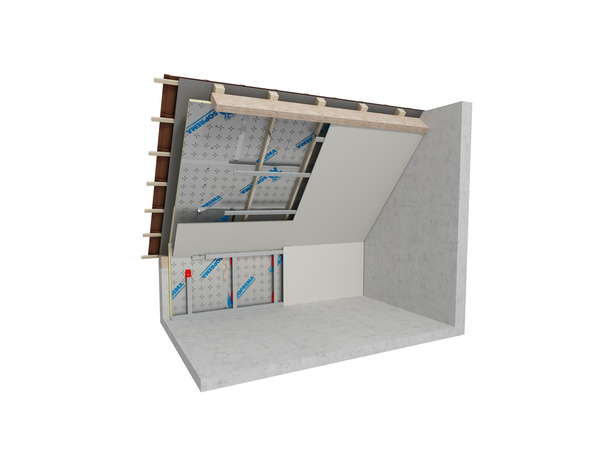 Panneau de polyuréthane 1,20 x 0,60 m - Ép. 100 mm - Soprema - Brico Dépôt