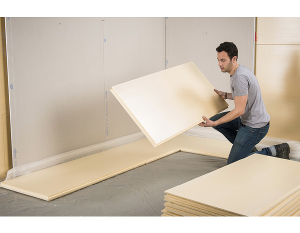 Panneau de polystyrène extrudé XPS - L. 1,25 x l. 0,60 m Ép. 40 mm - Soprema - Brico Dépôt