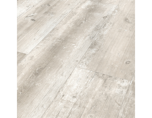 Sol stratifié à clipser aspect pin gris vintage "Essaouira" - L. 128,5 x l. 28 cm x Ép. 8 mm - Cooke and Lewis - Brico Dépôt