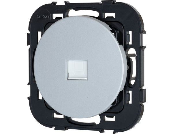 Prise Rj45 gris "Zephyr" - Brico Dépôt