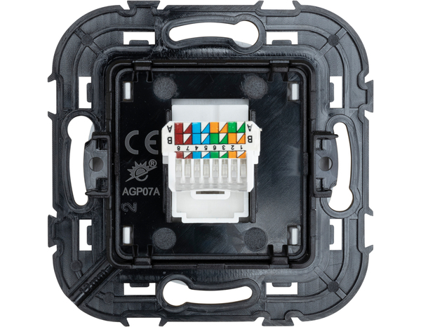 Prise Rj45 gris "Zephyr" - Brico Dépôt