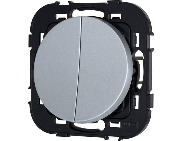 Double Va-Et-Vient gris "Zephyr" - Brico Dépôt