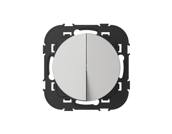 Double Va-Et-Vient gris "Zephyr" - Brico Dépôt