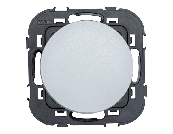 Poussoir gris satin "Zephyr" - Brico Dépôt