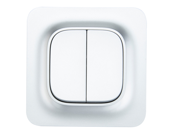 Double Va-Et-Vient complet gris "Mauka" - Brico Dépôt