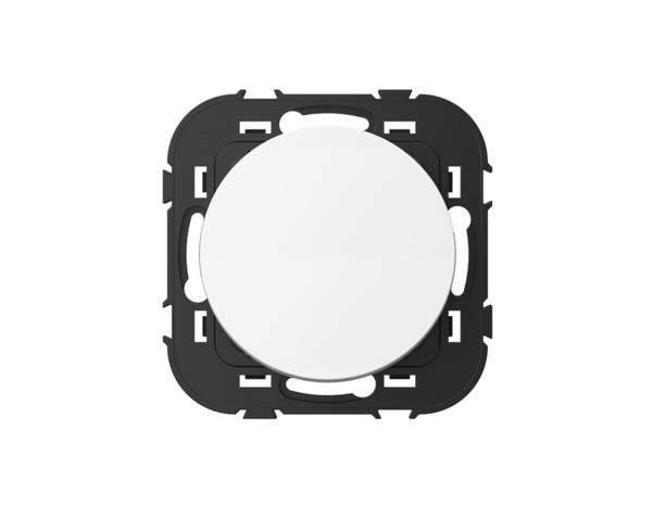 Poussoir blanc satin "Zephyr" - Brico Dépôt