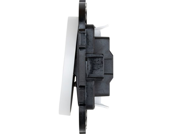 Poussoir blanc satin "Zephyr" - Brico Dépôt