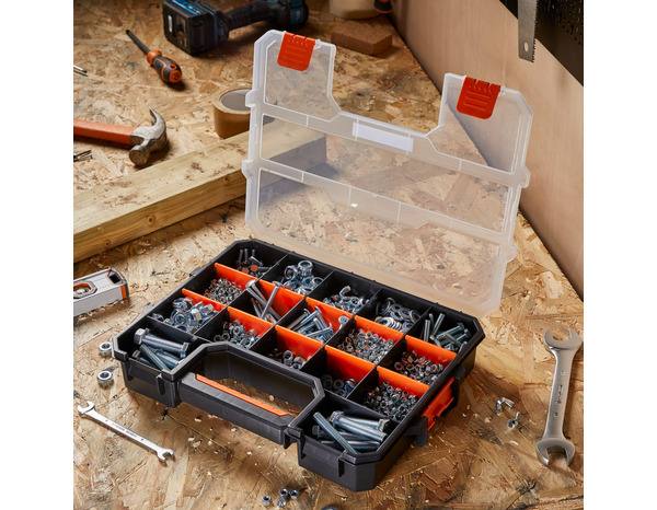 Organiseur 17 compartiments 37,5 x l. 28,5 cm - MAGNUSSON - Brico Dépôt