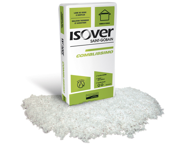 Laine de verre à souffler Comble perdu 17,3kg - Isover - Brico Dépôt